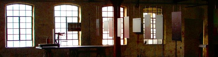 Bilderausstellung in der Färberei im Röhm