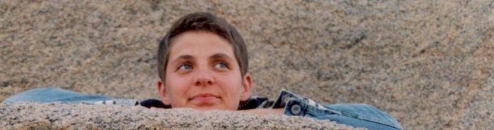 Bild von Silke Fink auf einem Felsen
